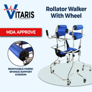 [Same-Day Delivery] Walking Aids Adult Walker Rollators Multipurpose Rehabilitation Therapy