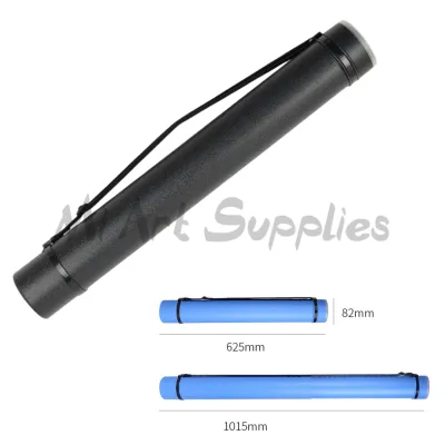 Durable Poster Storage Tube with Straps Extendable for Blueprints Artwork Maps Posters