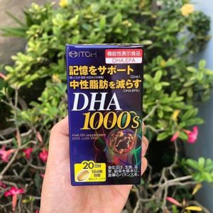 Viên Uống Bổ Não DHA 1000 ITOH Nhật Bản