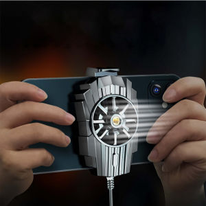 พร้อมส่ง หม้อน้ำมือถือเซมิคอนดักเตอร์ พัดลมไอเย็น เหมาะสำหรับมือถือทุกรุ่น ไร้เสียงรบกวน  กระทัดรัดไม่ส่งผลต่อการเล่นเกม