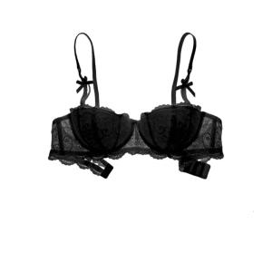 Phụ nữ áo ngực ren của đồ lót gọng 1/2 cup nâng brassiere Hot Bra đồ lót Trần lộ vú Gọng brassiere
