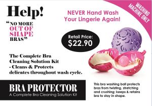 Chalone Bra Protector Kit Bra Washing Ball - No More Out of Shape Bra