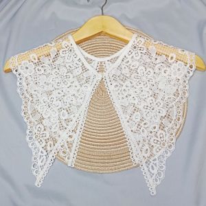 Kerah Instan Kerah Langsung Dipakai Besar Motif Bunga2 Premium