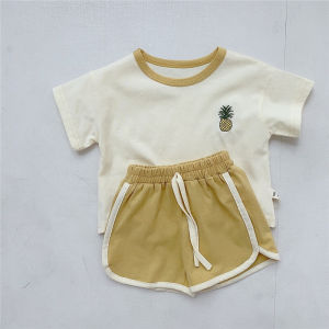 Baby clothes summer thin style childrens summer clothing 2026 Korean-style childrens summer clothing set for girls custom-made
