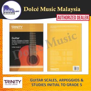 Trinity - Guitar Scales Arpeggios & Studies Initial to Grade 5
