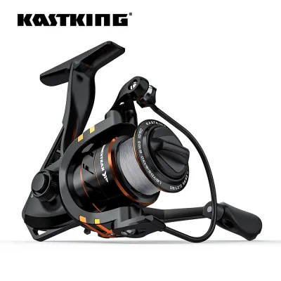 KastKing Royale Legend lll Spinning Reel - Pre-Spooled 8kg Drag Power 5.2:1 Gear Ratio 5+1 Ball Bearings for Freshwater Fishing