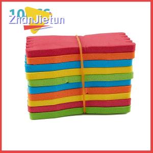 zhanjietun 10Pcs EVA Foam Fish Winding Storage Boards Line Fishing Lure Trace Wire Holder