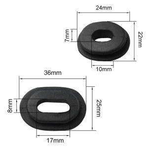 6pcs Universal Motorcycle Side Cover Rubber Cushion Set ZJ125 CG125