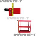Heavyduty Utility Cart with 3 Layers, Rolling Tool Cart on Wheels, 400lbs Load Capacity. 