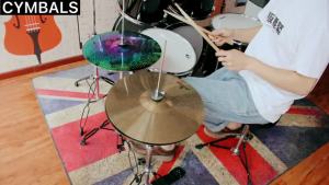 LZD Low Volume Cymbal Pack: Quiet Cymbal Set & Free Accessories