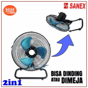 paling laris Kipas Angin Besi Meja Dinding 2in1 Tornado Sanex 12 Inch SN-128S Desk fan kipas terbaru harga promo