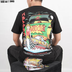CLOWOR Going Luffy Senpai Barto Club Bartolomeo Straw Hat Grand Fleet One Piece Anime Kaos T-Shirt