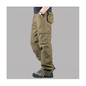Mans Work Pants Cargo 6 Pocket Slack Trousers Use Seat Belts Cotton Premium Export Quality