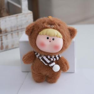 Hmeme Cute Cartoon Animal Fruit Cub Lilith Plush Doll Keychain Backpack Hangings Ornaments Gifts