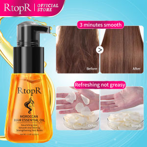 RtopR Moroccan Prevent Hair Loss Product Hair Growth Essential Oil Easy To Carry Hair Care Nursing 35ml Both male and female can use