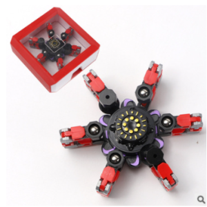 Con Quay Spinner Đồ Chơi Đầu Ngón Tay Cơ Khí Dạng Chuỗi Biến Hình Con Quay Lắp Ghép Biến Hình Đồ Chơi Cho Bé