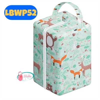 [LIL BUBBA] WET BAG DIAPER POD BAG BABY CARRIER STORAGE POUCH LARGE MULTI PURPOSE