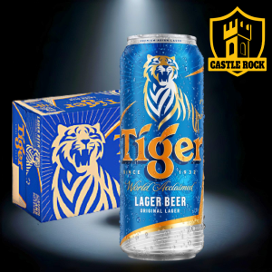 Tiger Lager Beer Can 24 X 320ml (BBD: 01/2027)
