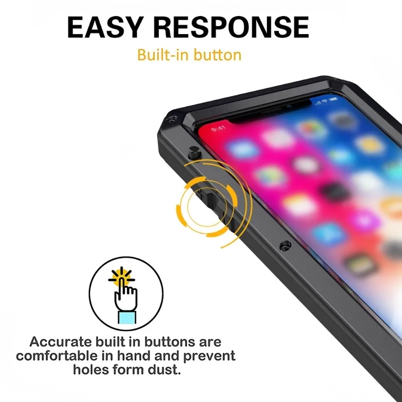 LUNATIK] iPhone 14 ProMax Metal Case Heavy Duty Aluminum Alloy