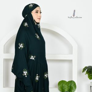 NAFHA - Mukena Terusan Dewasa Bordir Syaiba