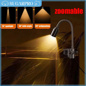 Zoomable Mini LED Aquarium Light USB 5V Power Fish Tank Lamp Landscaping Lighting 3W For Small Fish Tank
