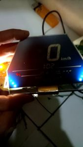 PCB mesin speedometer kilometer + layar LCD PCX150 K97 bekas normal