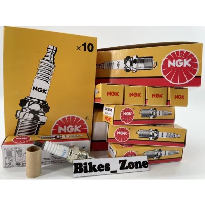 NGK Spark Plug BPR7ES/MR9C-9N/BR9ES/C8E/CR6HSA/DPR7EA-9/CR7HSA-VIRAGOROYALSTATZR125JAGUHNAZAGTR150GOLDWING1200/1500