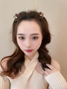 2026 Hot Sale [ Shipped from China ] Diamond-studded bow hair clip for women elegant bangs clip side fringe clip exquisite and high-end hair accessory B3