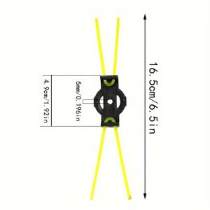 Phổ nylon bền Dây máy cắt xén và không có tháo gỡ đầu cắt cho máy cắt cỏ và phụ kiện máy cắt cỏ