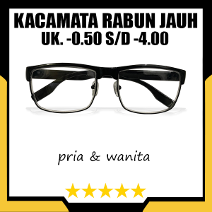KACAMATA LENSA MINUS UNTUK BACA JARAK JAUH PRIA DAN WANITA -0.50 SAMPAI -4.00 KACAMATA BACA MINUS FASHION KOREA KEKINIAN