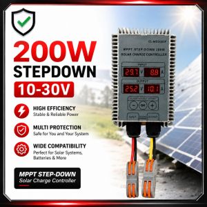 【New Arrived】High‑Efficiency 600W 40A MPPT Solar Charge Controller 12V/24V Auto Adjustable Smart Photovoltaic Regulator