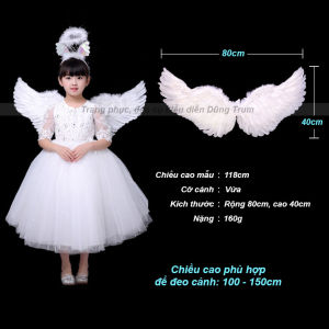 Cánh thiên thần cỡ vừa cánh hóa trang thiên thần cho bé