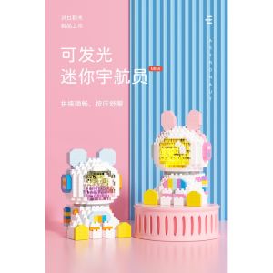 ‼️✨现货✨‼️ReadyStock Astronaut Blocks 可爱灯光宇航员航天 安妮 安迪 太空人积木