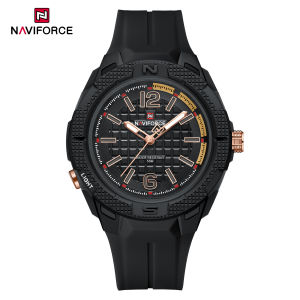 NAVIFORCE Original Mens Quartz Watch Brand New Simple Dial Luminous watches 50m Waterproof Casual Fashion Watch NF7126