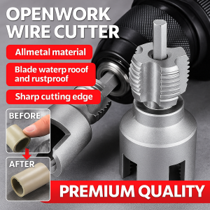 New Ppr Water Pipe Internal and External Thread Opener Electric Type 4/6  Pvc Plastic Pipe Thread Cutter Tool  Pipe Thread Maker Suitable For Electric Drill