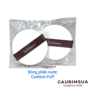 Combo 2 cái Bông phấn nước thay thế Sulwhasoo Cushion Puff Original