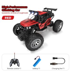 BESTIT High Speed RC Crawler Car 4WD 1:20 Alloy RC Buggy Car Spray and Lighting Off Road Vehicle Holiday Gifts
