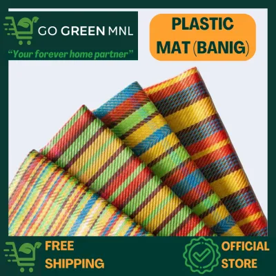 Extra Cool Flexible Plastic Mat BANIG | 6 Sizes to Choose from