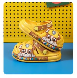 Summer Childrens Cartoon Hole Shoes Paw Patrol Home Non-Slip Hole shoes beach sandals