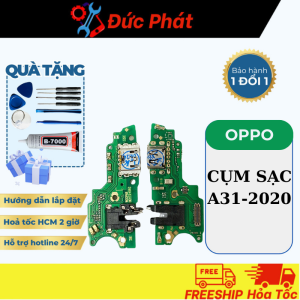 CỤM SẠC THAY THẾ OPPO A31-2020 (Tặng kèm keo dán và bộ sửa)