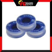 SHARK SF PTFE12 PTFE Thread Seal Tape 1/2" X 0.080mm 10m