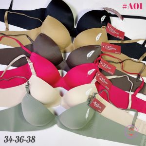 Áo Lót Đúc Su Không Gọng Đệm Bàn Tay Nâng Ngực Cao Cấp