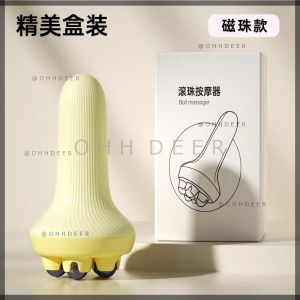 OHHDEER  Urutan Badan Alat Urut Bola Magnetik Tangan Manual | Handheld Rotate Magnetic Ball Massager