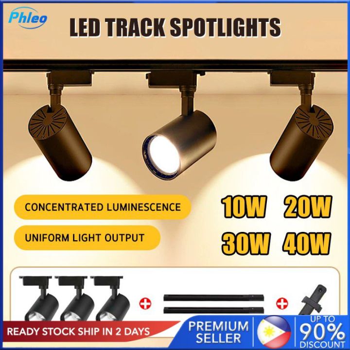 【💡5 Years Warranty💡】12/20/30/40w TEP Track Lights Full Set LED Track ...