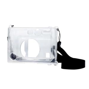 Transparent Protective for Case Durable Transparent Instant Camera for Case Cover with Strap for Fujifilm Mini E
