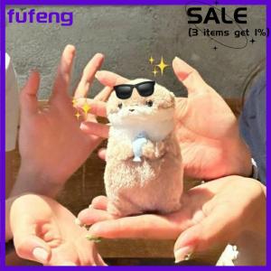 fufeng Cute Little Otter Hug Fish Plush Doll Pendant Doll Gift Gift Cute Girl Heart Creative Gift