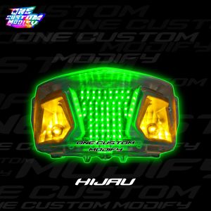 LAMPU REM FREEGO LED 8 10 MODE RUNNING OTOMATIS MANUAL BONUS LAMPU T10 LAMPU BELAKANG REM STOP