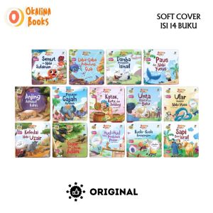 OKALINA - ISI 14 Buku Cerita Pengantar Tidur : Hewan-hewan dalam Alquran Buku Anak