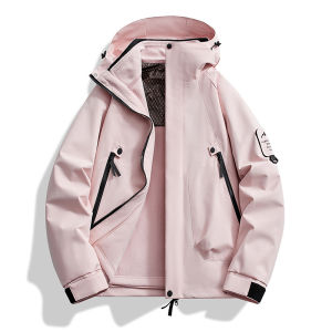 Shipped from China [BIN] Autumn Winter New Womens Jacket 3-in-1 Water-Resistant Detachable Couple Style Outdoor Hiking Waterproof Mens Coat