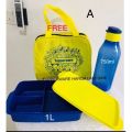 Tupperware Cool Teen Jolly Tup Lunch Set /Set Bekal / Kid Kids Bento Tapau Bentgo Box Beg / Bag Food Container. 